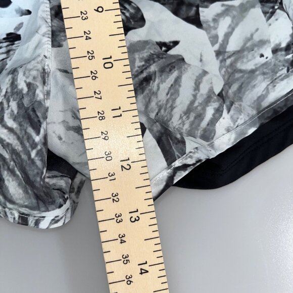 RBX Performance Womens L/G Black & White‎ Activewear Shorts - Picture 4 of 7